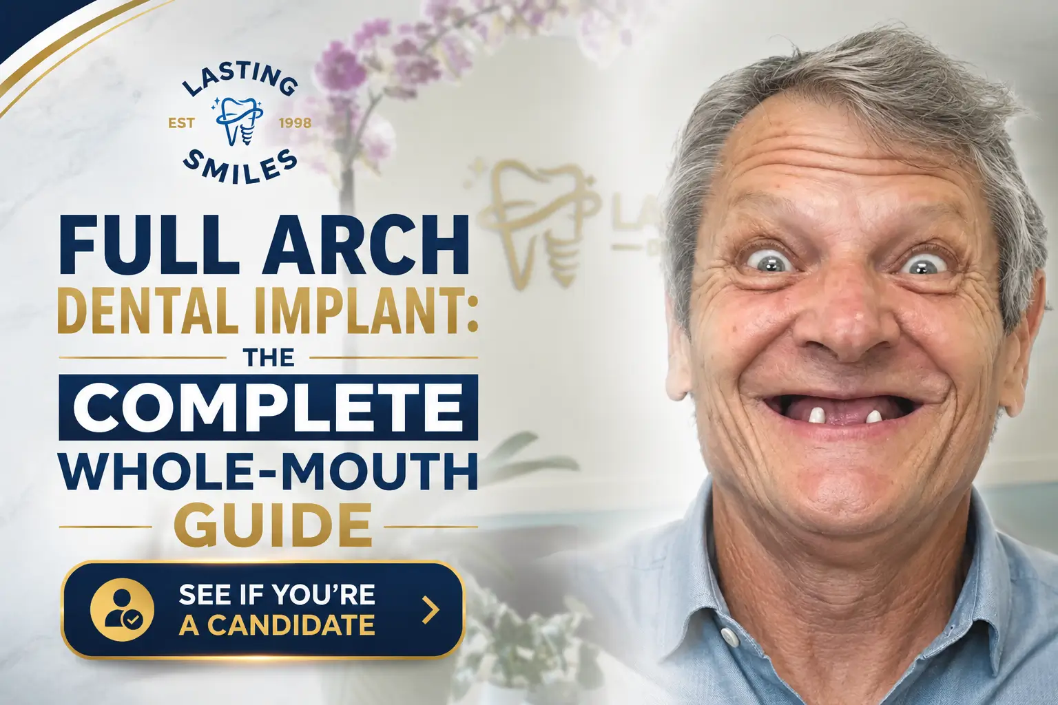 Featured image for “Complete Guide to Dental Implants for Whole Mouth: Transform Your Smile with Full Arch Restoration”