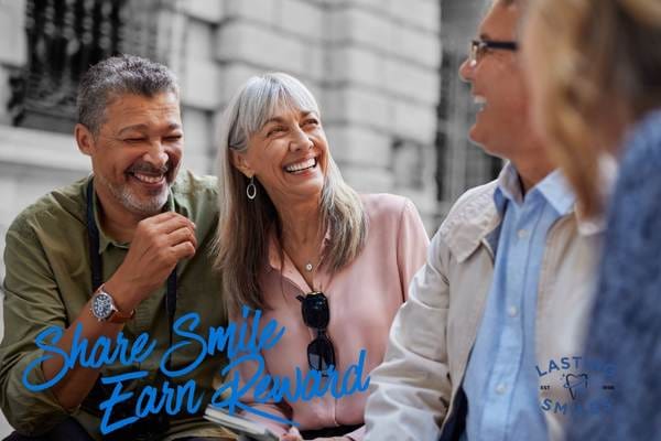 Featured image for “Lasting Smiles Ambassador Program: Refer Dental Implant Patients & Earn Special Rewards”