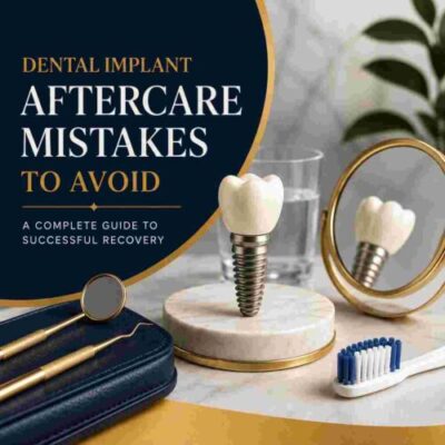 Featured image for “Dental Implant Aftercare Mistakes to Avoid for Faster Recovery”